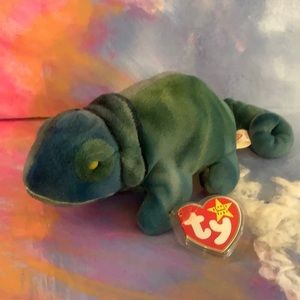TY beanie original baby iguana/lizard